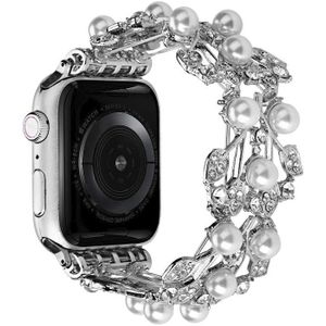 Vierbladige metalen horlogeband voor Apple Watch 5 44 mm