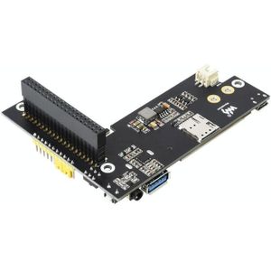 Waveshare SIM8202G-M2 5G Snapdragon X55 Multi Mode Multi Band 5G/4G/3G Module Expand Board for Jetson Nano  EU Plug