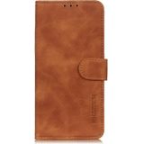 For Honor 50 KHAZNEH Retro Texture PU + TPU Horizontal Flip Leather Case with Holder & Card Slots & Wallet(Brown)