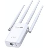 COMFAST CF-WR304S 300M 4 ANTENNA Draadloze Repeater High-Power Through-Wall WiFi Signaalversterker  Specificatie: US Plug