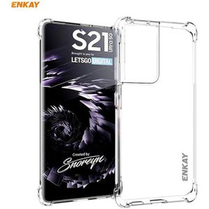 For Samsung Galaxy S30 Ultra Hat-Prince ENKAY Clear TPU Shockproof Case Soft Anti-slip Cover