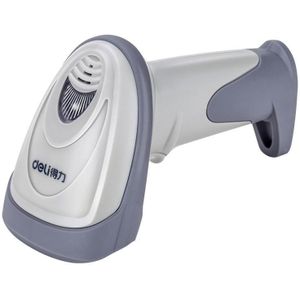 Deli 14883 Express Code Scanner Issuing Handheld Wired Scanner  Colour? White