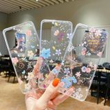 Voor Samsung Galaxy A53 5G Fresh Small Floral Epoxy TPU telefoonhoes (handgeschilderde bloemen 2)