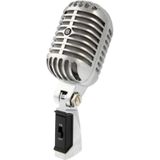 Professional Wired Classical Dynamic Microphone  Length: 18cm (Silver)