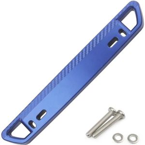 Auto Modificatie Koolstofvezel Patroon Nummerplaat Frame Houder(Blauw)