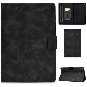 For Kindle Fire HD10 2015 / 2017 Cowhide Texture Horizontal Flip Leather Case with Holder & Card Slots(Grey)