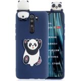 Voor Xiaomi Redmi Note 8 Pro Schokbestendige 3D Lying Cartoon TPU Beschermhoes (Panda)