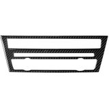 Carbon Fiber Car CD Panel Center Console Air Conditioning Panel Decorative Sticker for BMW 5 Series F07 5GT 535i 2010-2016