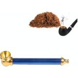 3 PCS Imitation Gold Pipe Small Copper Pipe(Purple)