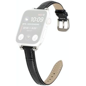 Bamboe gewricht met kralen lederen vervangende band horlogeband voor Apple Watch Series 6 & SE & 5 & 4 44mm / 3 & 2 & 1 42mm
