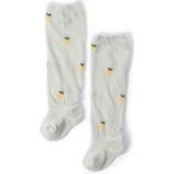 6 Pairs Baby Stockings Anti-Mosquito Thin Cotton Baby Socks  Toyan Socks: S 0-1 Years Old(Gray Pineapple)
