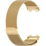 Voor Oppo Horloge 2 42mm Milaan Metalen Vervanging Strap Horlogeband (Goud)