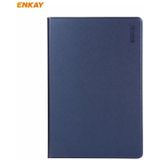 For Samsung Galaxy Tab S6 Lite P610 / P615 ENKAY ENK-8005 Horizontal Flip PU Leather + TPU Smart Case with Holder(Dark Blue)