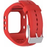 Smart Watch Silicome Wrist Strap Watchband for POLAR A300 (Red)
