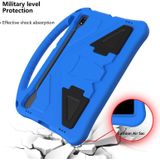 For Sumsung Galaxy S7 FE T730 / T736 EVA Flat Anti Falling Protective Case Shell with Holder(Blue)