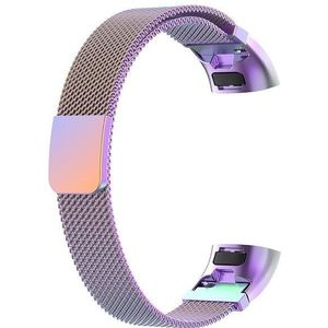 For Huawei Band 3 Pro / 4 Pro Milanese Replacement Strap Watchband(Colorful)