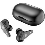Air Plus Bluetooth 5.0 Mini Binaural Wireless Stereo Sports Bluetooth Earphone with Charging Box(Black)