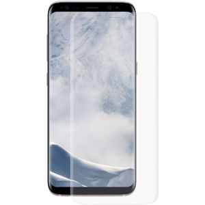 ENKAY Hat-Prince for Galaxy S8 + / G9550 0.26mm 9H Surface Hardness 3D Explosion-proof Full Screen Curved Heat Bending Tempered Glass Screen Film(Transparent)