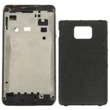 Original Full Housing Battery Back Cover Set for Galaxy S II / i9100(Black)