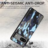 Voor Google Pixel 7 Camouflage lederen telefoonhoes