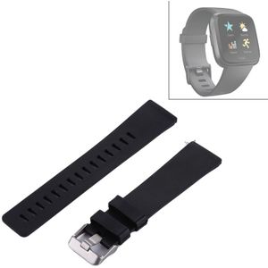 For Fitbit Versa / Versa 2 Simple Fashion Silicone Watch Strap(Violet)