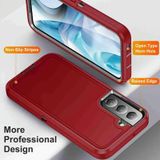 Voor Samsung Galaxy S22+ 5G Life waterdichte robuuste telefoonhoes (rood + zwart)