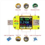 USB 3.0 Color Display Screen Tester Voltage-current Measurement Type-C Meter  Support Android APP  Model:UM34 without Bluetooth