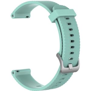 Smart Watch Silicone Wrist Strap Watchband for POLAR Vantage M 20cm(Mint Green)