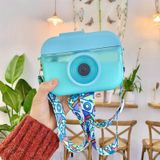 Camera Plastic Cup Children Stro Suice Cup Travel Leisure Water Cup