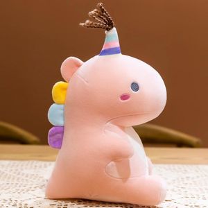 30cm snoep dinosaurus pluche pop speelgoed verjaardagscadeau kussen (roze compressie)