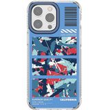 Voor iPhone 14 Pro Mutural Camouflage-serie telefoonhoes