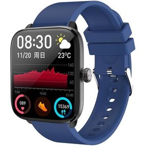 T20 1 96 inch IP67 waterdichte siliconen band smartwatch  ondersteunt dual-mode Bluetooth-oproep / hartslagmeting