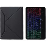 BM10S Backlight Edition Diamond Texture Afneembare Bluetooth Toetsenbord Lederen Case met pen Slot & driehoekige rugsteun voor Lenovo Smart Tab M10 HPD Plus TB-X606F 10 3 inch