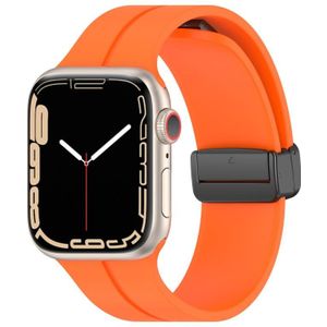 Siliconen horlogeband in effen kleur voor Apple Watch Ultra 49 mm / serie 8 & 7 45 mm / SE 2 & 6 & SE & 5 & 4 44 mm