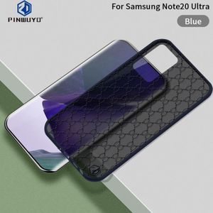 Voor Samsung Galaxy Note20 Ultra PINWUYO Series 2e generatie PC + TPU waterdicht en anti-drop all-inclusive beschermschaal  Matte Back Cover(Blauw)