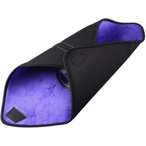 Hundred-folding Cloth Photography Camera SLR Liner Lens Bag Thickening Wrapped Cloth Plus Velvet  Size: 40x40cm (Purple)