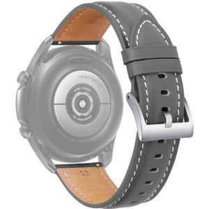 Voor Samsung Galaxy Watch4 40mm / 44mm lederen band horlogeband