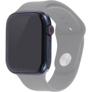 Voor Apple Watch Series 8 45 mm zwart scherm Niet-werkend nep dummy-displaymodel  voor het fotograferen van horlogeband  geen horlogeband