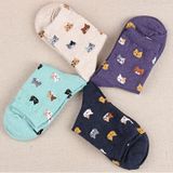 10 Pairs  Animal Cartoon Cat Lovely for Women Cotton Socks(5)