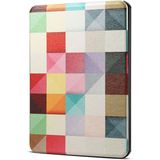 Colors Magic Cube Pattern Horizontal Flip PU Leather Protective Case for Amazon Kindle 2019  with Sleep & Wake-up Funtion