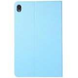 For Lenovo Tab P11 (TB-J606F) Voltage Craft Texture TPU Horizontal Flip Protective Case with Holder(Sky Blue)