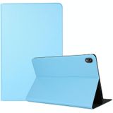 For Lenovo Tab P11 (TB-J606F) Voltage Craft Texture TPU Horizontal Flip Protective Case with Holder(Sky Blue)