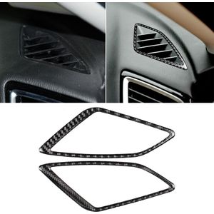 Car Carbon Fiber Instrument Air Outlet Decorative Sticker for Mazda Axela 2014 / 2017-2018