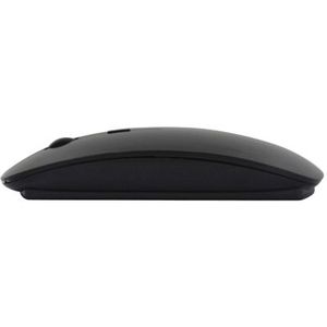 2.4GHz Wireless Ultra-thin Laser Optical Mouse with USB Mini Receiver  Plug and Play(Black)