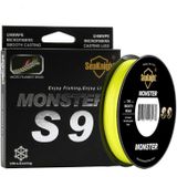 Seaknight 9 Series of Strong Horse PE Line 300 Meters Braided Fishing Line  Line number: 4.0  Color:Yellow