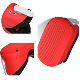VR Glasses Silicone Waterproof Dust-Proof And Fall-Proof Protective Shell For Oculus Quest2(Red)