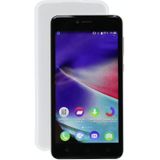 TPU-telefooncase voor WIKO LENNY3 MAX (transparant wit)