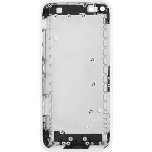 Full housing Chassis / backcover met montage plaat & Mute-toets + Power knop + volumeknop + Nano SIM-kaarthouder voor iPhone 5C(White)