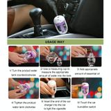 Car Negative Ion Spray Humidifier Aromatherapy Air Purifier(Violet)