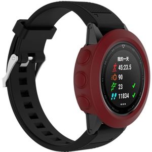 Smart Watch silicone beschermhoes  host niet meegeleverd voor Garmin fenix 5 (donkerrood)